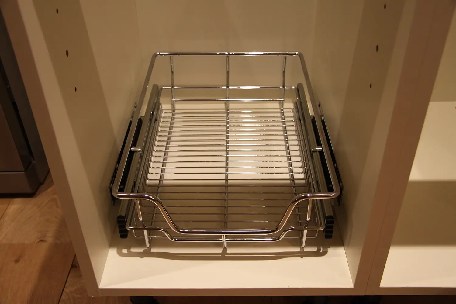 14. Clip The Basket Into The Four Clasps